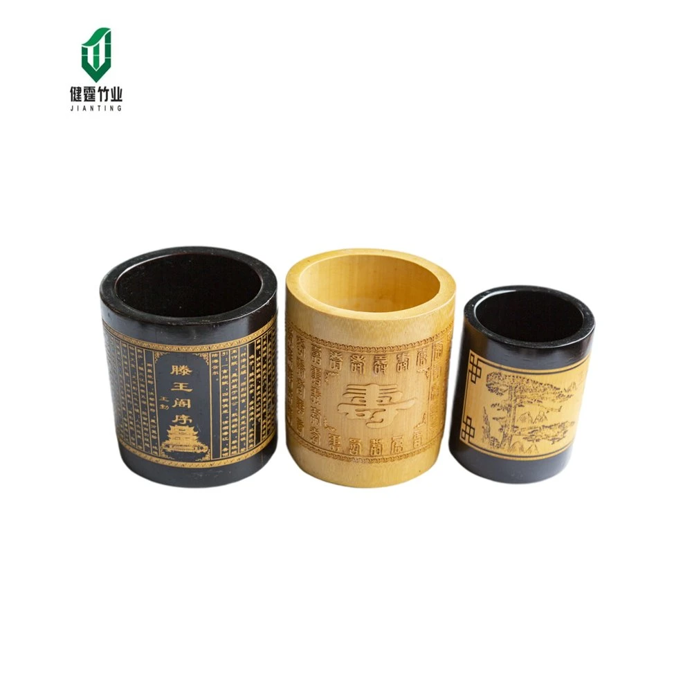 Eco-Friendly Reusable Chinese Wholesale Bamboo Made Pen Holder