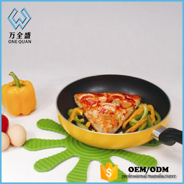 Silicone Trivet Mat, Hot Pot Mat, Multifunction Cellular Silicone Hot Pad, Non-Slip Silicone Insulation Mat