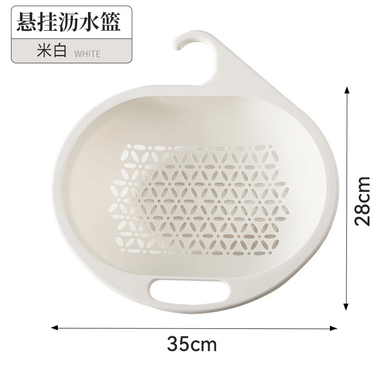 Creative Plastic Faucet Vegetable Washing Drain Basket for Kitchen