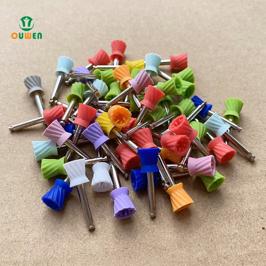 100 шт., отбеливание зубов, полировка, профилактические резиновые чашки