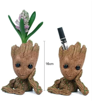 Плантатор Tree Man, держатель для ручек Baby Groot